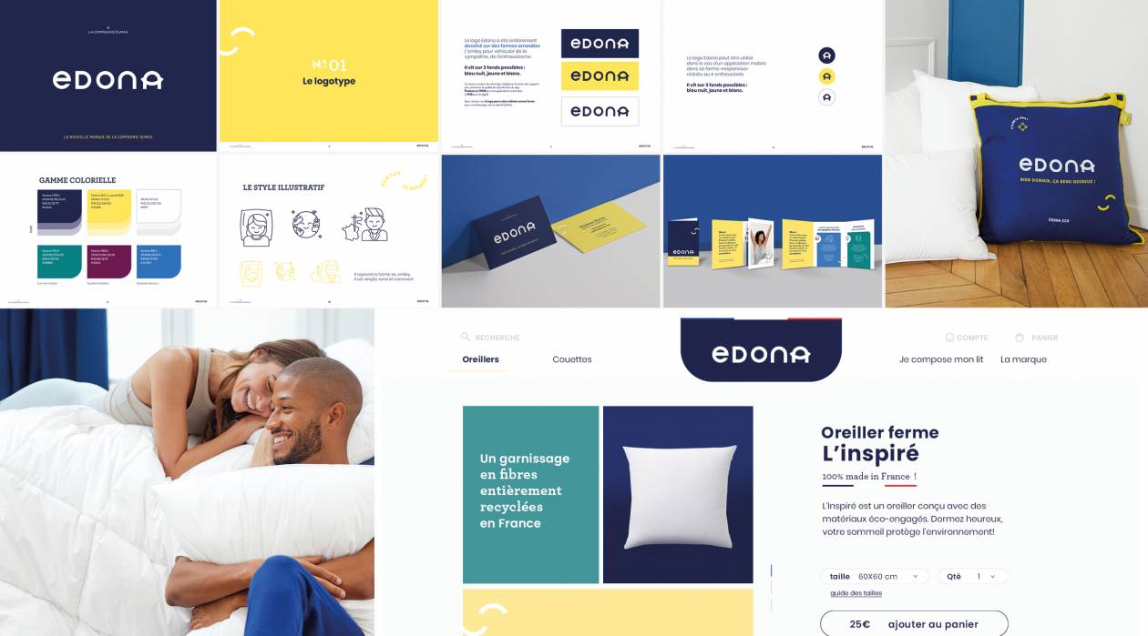 Edona Charte, Website, packaging, shoots
